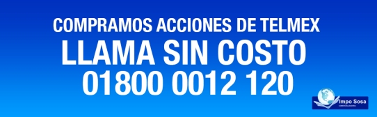 Compra de Acciones Telmex, nos dedicamos a la cotización y compra de acciones de teléfonos de México, contáctanos e inicia la cotización de tus acciones Telmex, gratis, sin compromiso